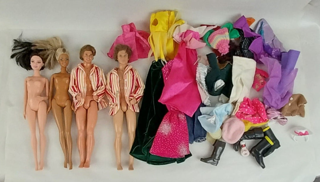 Vintage orders Barbie doll clothing lot