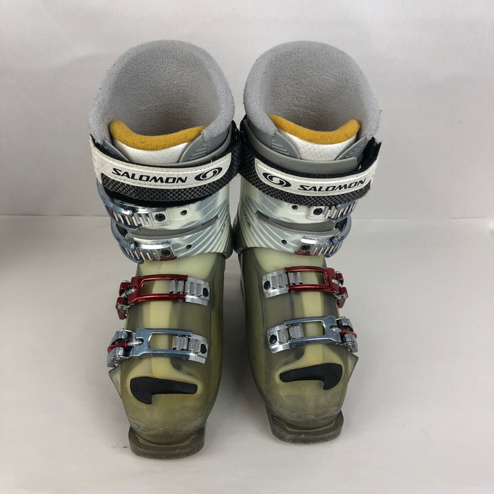 Salomon Rush 8 Women s Ski Boots Grey Green Ski Boots Size 24.5 UK 5 FARA Charity Shops